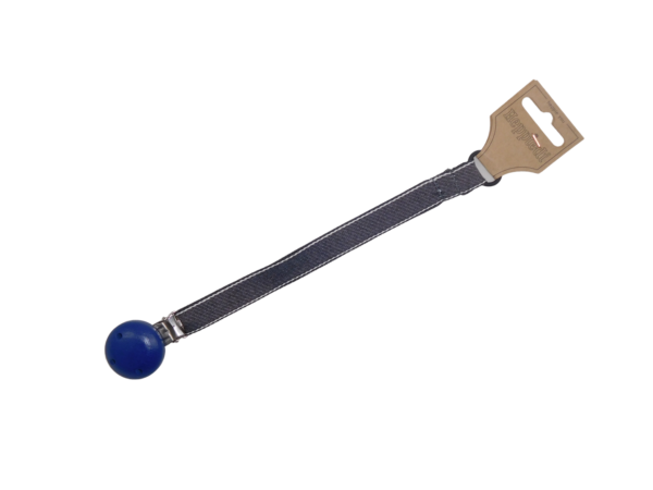 19278 Speenclip jeans blauw