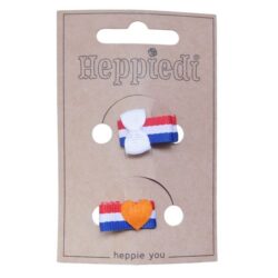 19642 Haarknijper 2 cm. koningsdag