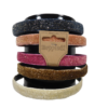 23435 Diadeem fluweel/lurex - 5 assortie