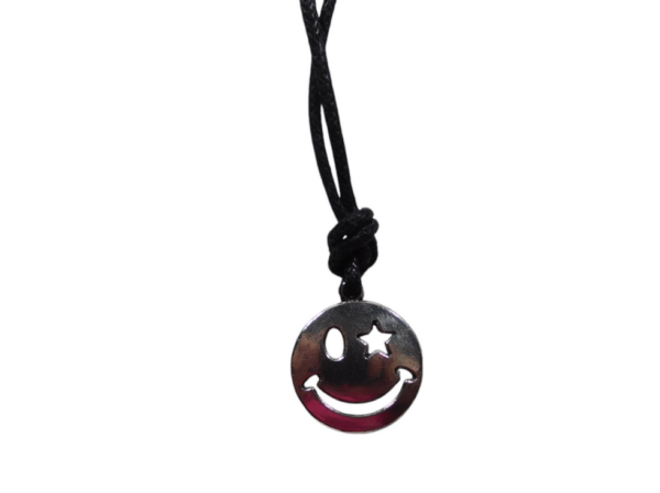25314 Ketting smiley zilverkleurig - Afbeelding 2