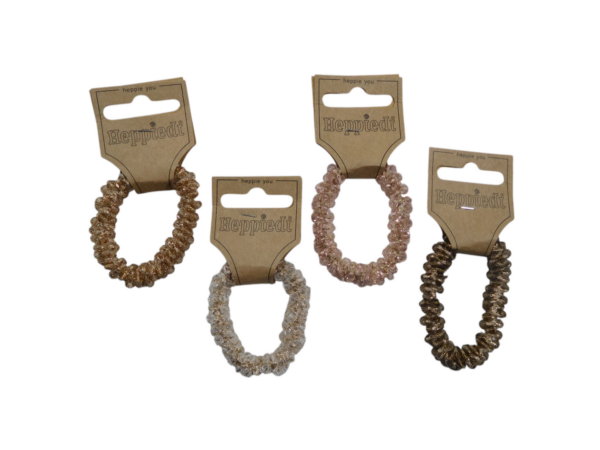 25214  Elastiek/armband glaskraal - 4x2