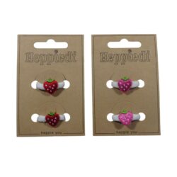 26222 Elastiekje aardbei - 2x3