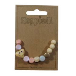 26307 Armbandje hartje happy face