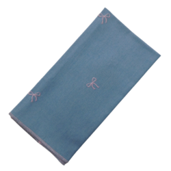 26711 Bandana jeans strikje roze