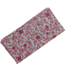 26712 Bandana fijne bloempjes roze