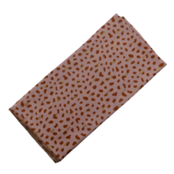 26716 Bandana herten vlekjes oud roze/roest