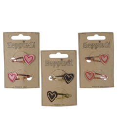 26131 Klik klak 4 cm. hartje 2 tinten - 3x2