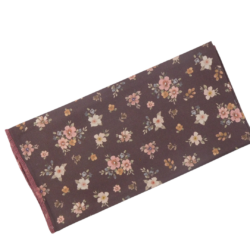26720 Bandana fijne bloempjes taupe, roze, beige
