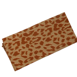 26721 Bandana panterprint zand/cognac